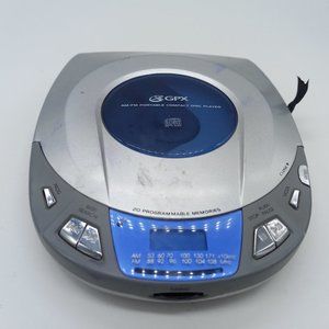 GPX C3880 portable compact disc player and radio